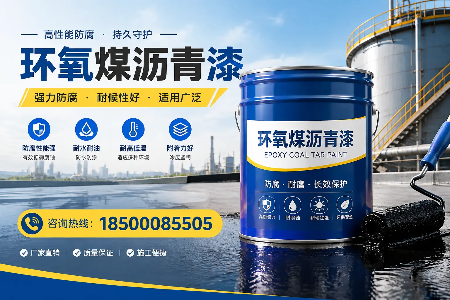 环氧煤沥青漆的储存与运输注意事项，来安企业须知